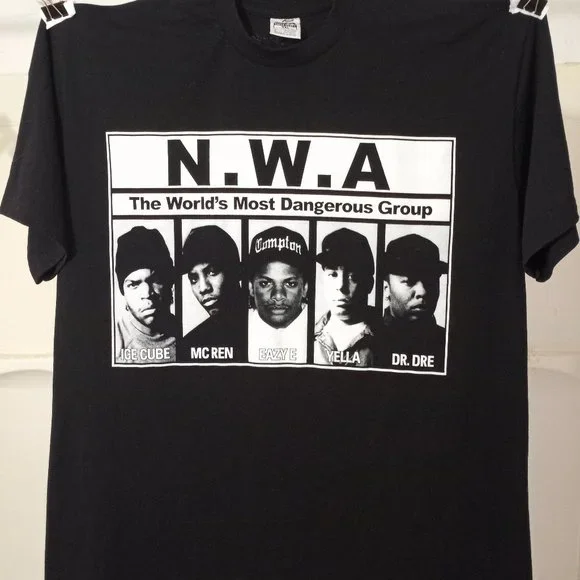NWA N.W.A Tシャツ Rap tee 80's 90's USA 美品
